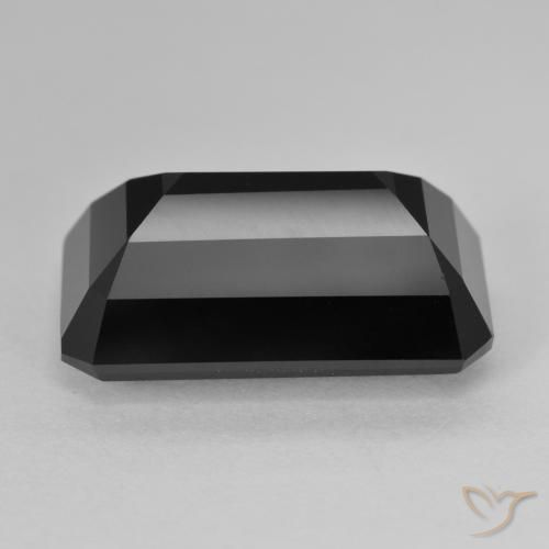 Tormalina Schorl naturale da 14.62 ct, Ottagonale / Taglio smeraldo, Opaco