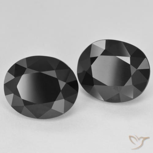 Gemme di Tormalina Schorl naturale da 11.82 ct, Ovale, Opaco