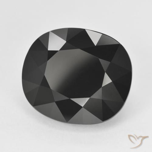Tormalina Schorl naturale da 15.15 ct, Cuscino, Opaco