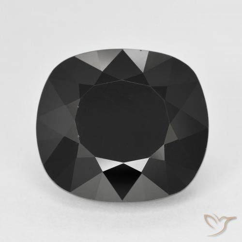 13.87ct Naturale Schorl Tormalina, Cuscino, Opaco