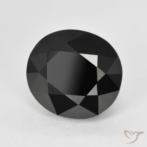 Tormalina Schorl naturale da 7.56 ct, Ovale, Opaco