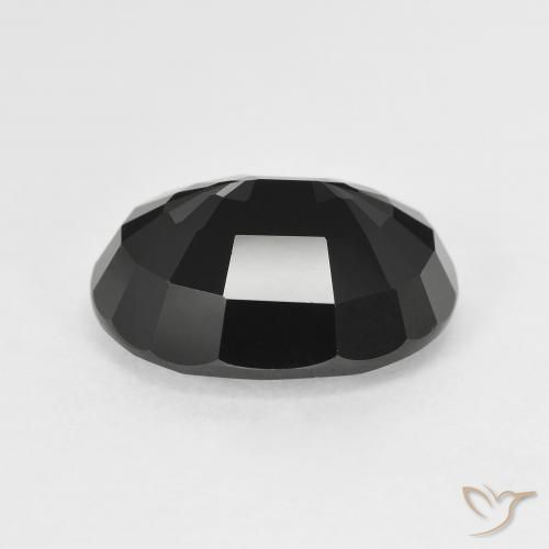 Tormalina Schorl naturale da 5.67 ct, Ovale, Opaco