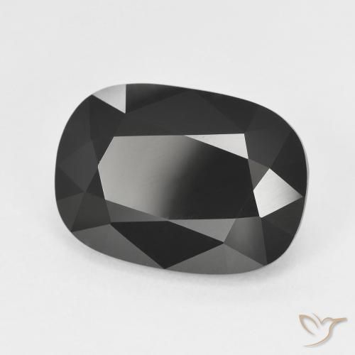 Tormalina Schorl naturale da 7.52 ct, Cuscino, Opaco