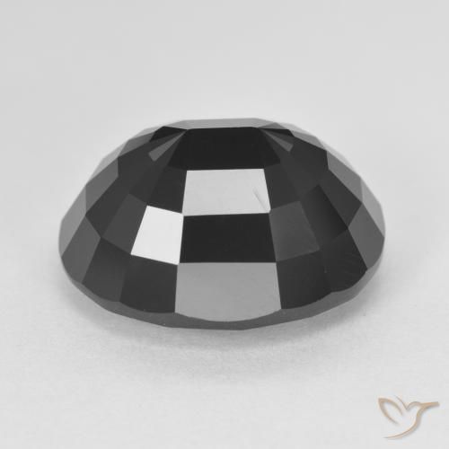Tormalina Schorl naturale da 10.44 ct, Ovale, Opaco