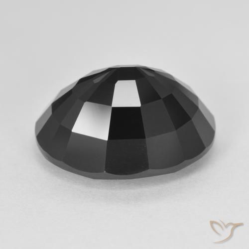 Tormalina Schorl naturale da 10.65 ct, Ovale, Opaco