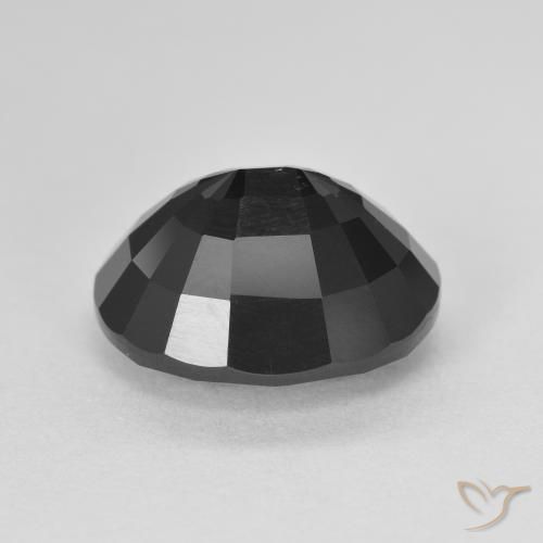 Tormalina Schorl naturale da 6.23 ct, Ovale, Opaco