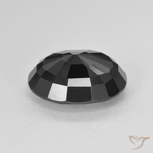 Tormalina Schorl naturale da 5.23 ct, Ovale, Opaco