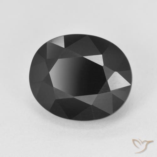 Tormalina Schorl naturale da 6.22 ct, Ovale, Opaco