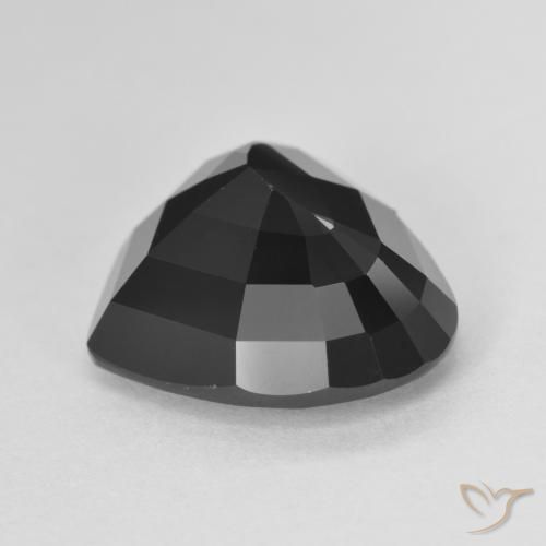 Tormalina Schorl naturale da 7.20 ct, Cuore, Opaco