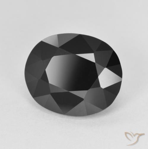 Tormalina Schorl naturale da 5.01 ct, Ovale, Opaco