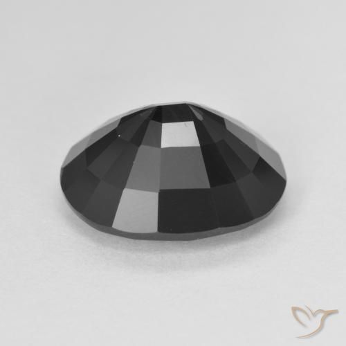 Tormalina Schorl naturale da 5.01 ct, Ovale, Opaco