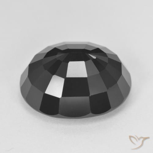 Tormalina Schorl naturale da 12.70 ct, Ovale, Opaco
