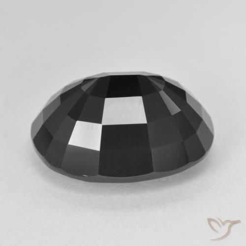 Tormalina Schorl naturale da 11.68 ct, Ovale, Opaco
