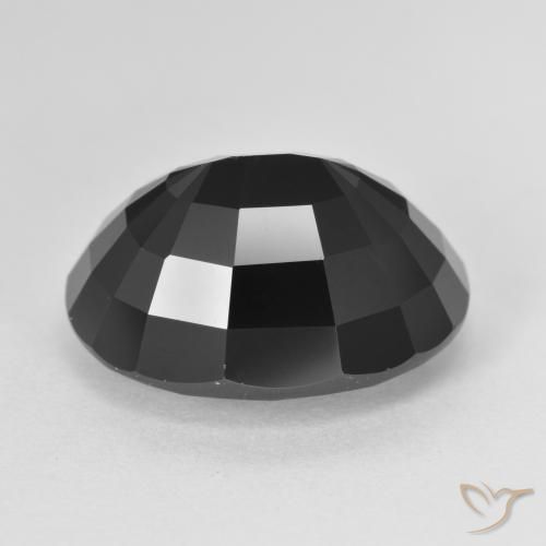 Tormalina Schorl naturale da 11.12 ct, Ovale, Opaco