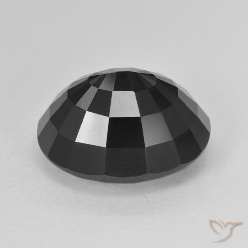 Tormalina Schorl naturale da 12.17 ct, Ovale, Opaco