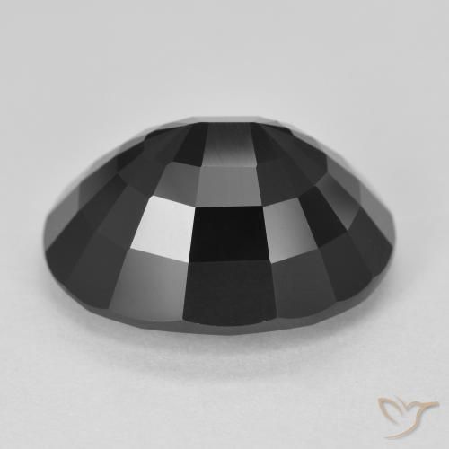 Tormalina Schorl naturale da 11.49 ct, Ovale, Opaco
