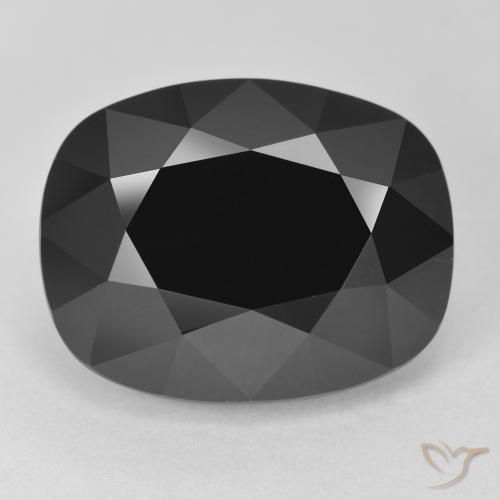 13.95ct Naturale Schorl Tormalina, Cuscino, Opaco