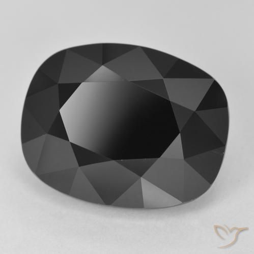 Tormalina Schorl naturale da 13.95 ct, Cuscino, Opaco