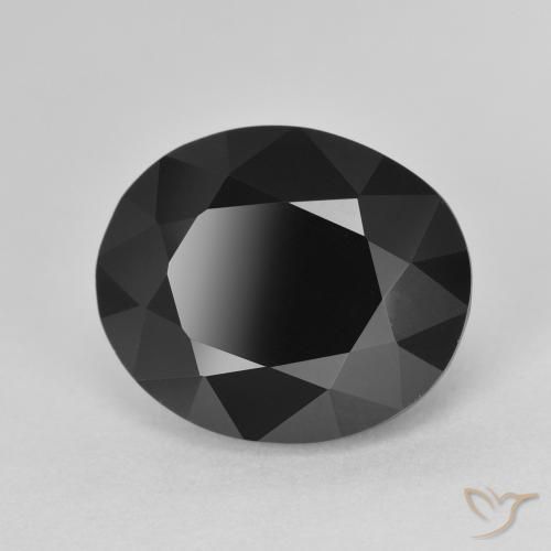 Tormalina Schorl naturale da 6.87 ct, Ovale, Opaco