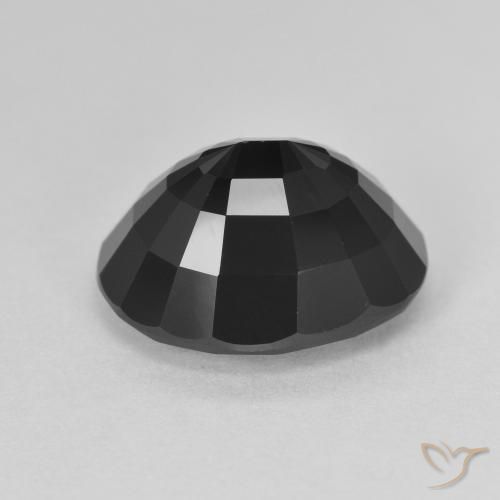 Tormalina Schorl naturale da 6.87 ct, Ovale, Opaco
