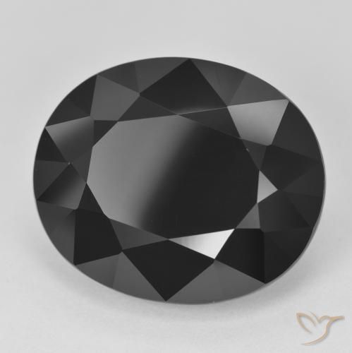 Tormalina Schorl naturale da 28.39 ct, Ovale, Opaco