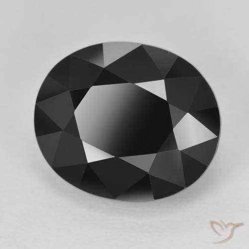 Tormalina Schorl naturale da 12.65 ct, Ovale, Opaco