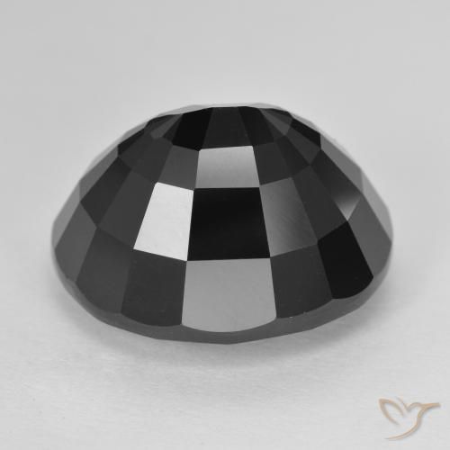 Tormalina Schorl naturale da 16.70 ct, Ovale, Opaco