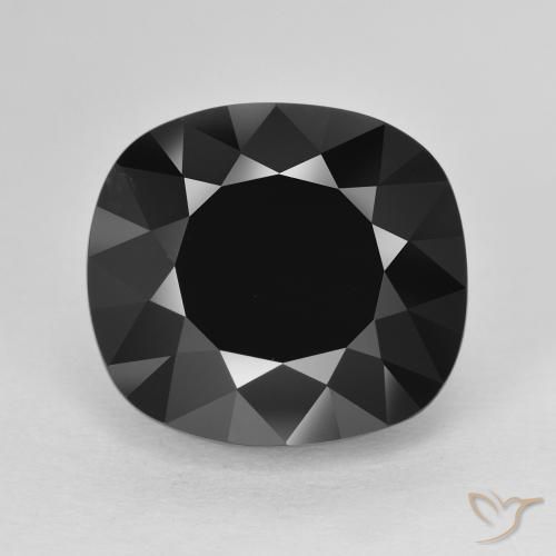 9.78ct Naturale Schorl Tormalina, Cuscino, Opaco