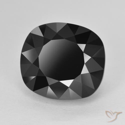 Tormalina Schorl naturale da 9.78 ct, Cuscino, Opaco