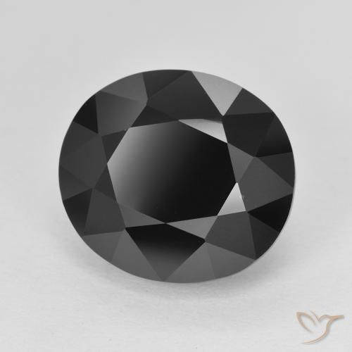 Tormalina Schorl naturale da 8.68 ct, Ovale, Opaco