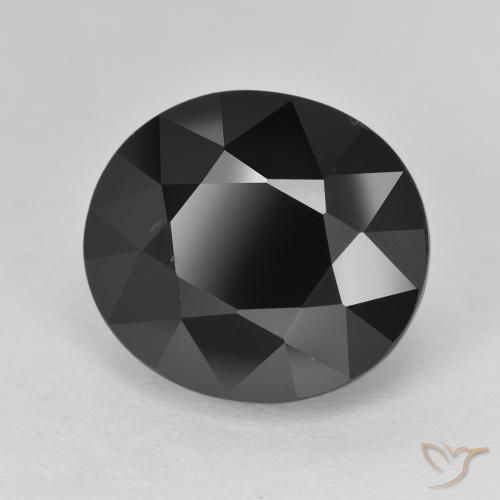 Tormalina Schorl naturale da 10.46 ct, Ovale, Opaco