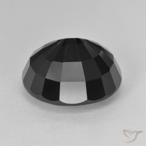 Tormalina Schorl naturale da 10.46 ct, Ovale, Opaco