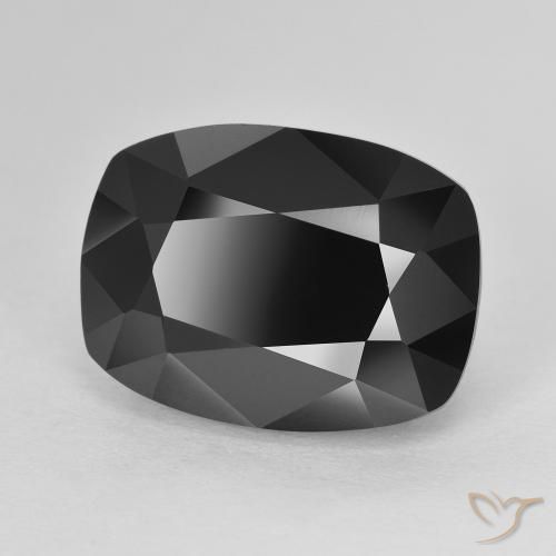 Tormalina Schorl naturale da 12.24 ct, Cuscino, Opaco