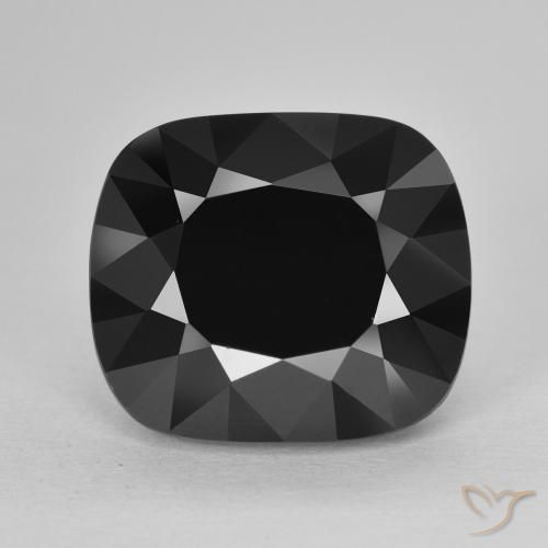 8.45ct Naturale Schorl Tormalina, Cuscino, Opaco
