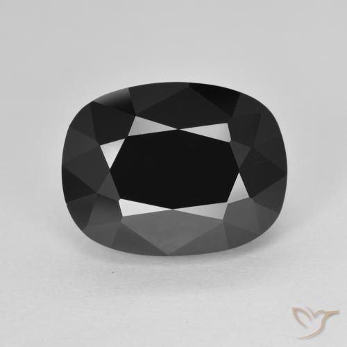 9.22ct Naturale Schorl Tormalina, Cuscino, Opaco