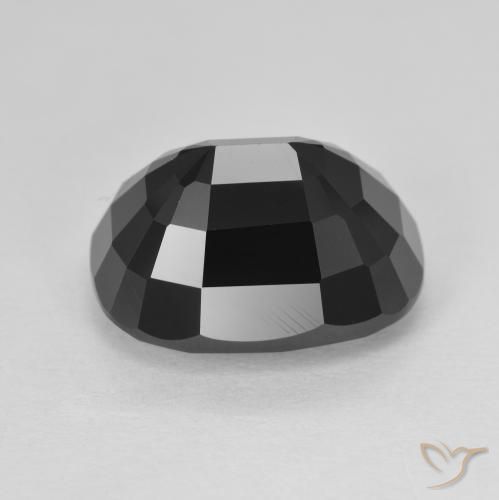 Tormalina Schorl naturale da 9.22 ct, Cuscino, Opaco
