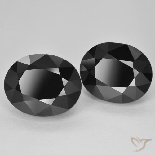Gemme di Tormalina Schorl naturale da 16.77 ct, Ovale, Opaco