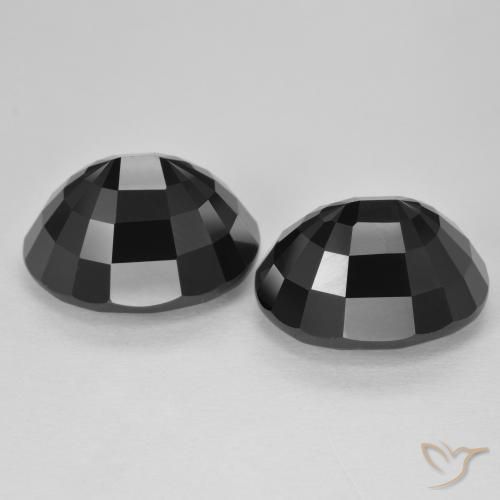 Gemme di Tormalina Schorl naturale da 16.77 ct, Ovale, Opaco