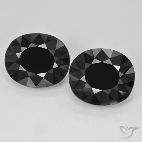 16.21ctw Naturale Schorl Tormalina, Ovale, Opaco