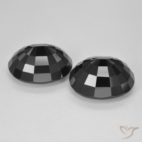 Gemme di Tormalina Schorl naturale da 16.21 ct, Ovale, Opaco