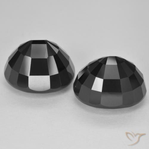 Gemme di Tormalina Schorl naturale da 21.24 ct, Ovale, Opaco