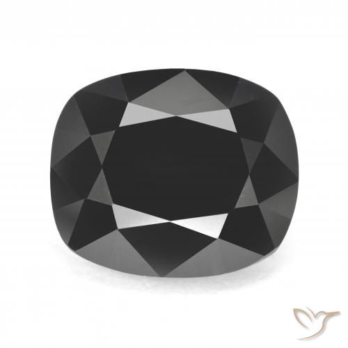 11.70ct Naturale Schorl Tormalina, Cuscino, Opaco