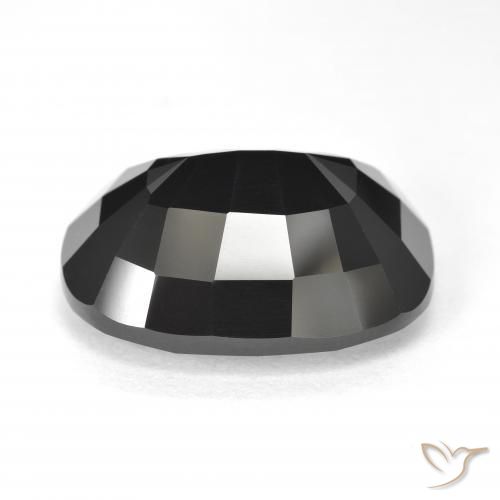Tormalina Schorl naturale da 20.56 ct, Cuscino, Opaco