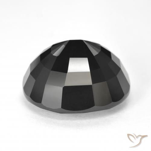 Tormalina Schorl naturale da 18.63 ct, Ovale, Opaco