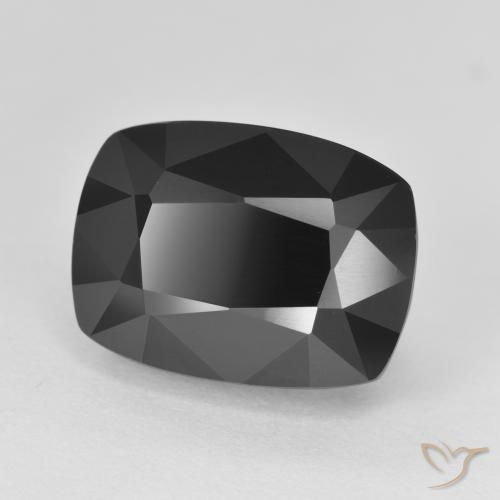 Tormalina Schorl naturale da 12.57 ct, Cuscino, Opaco