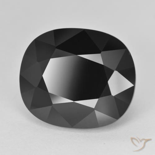 Tormalina Schorl naturale da 19.45 ct, Cuscino, Opaco