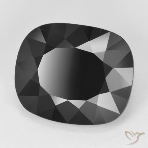Tormalina Schorl naturale da 9.83 ct, Cuscino, Opaco