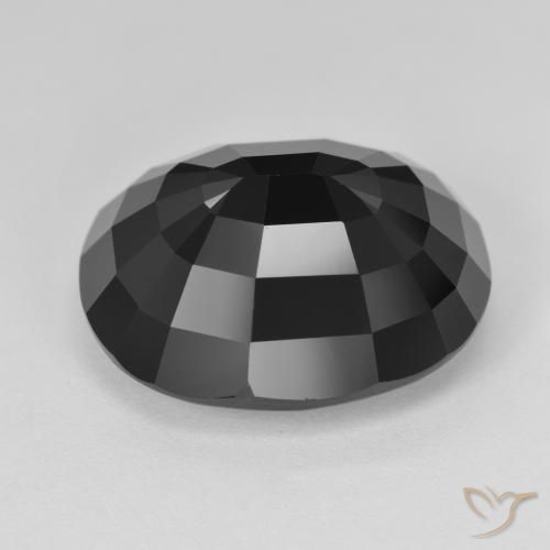 Tormalina Schorl naturale da 20.28 ct, Ovale, Opaco
