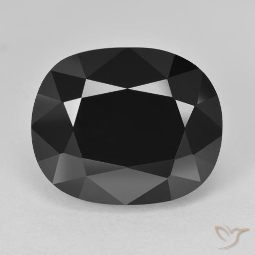15.29ct Naturale Schorl Tormalina, Cuscino, Opaco
