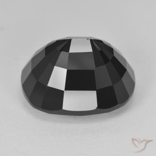 Tormalina Schorl naturale da 15.29 ct, Cuscino, Opaco